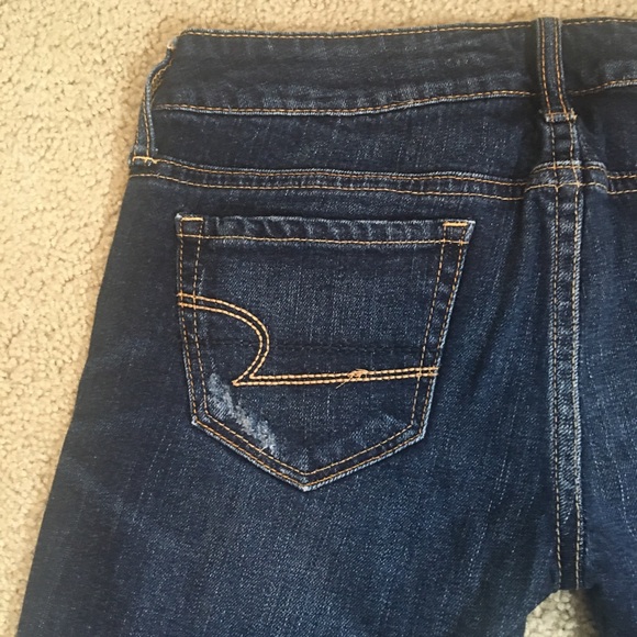American Eagle Sz 2 Stretch denim Bermuda shorts - Picture 8 of 8